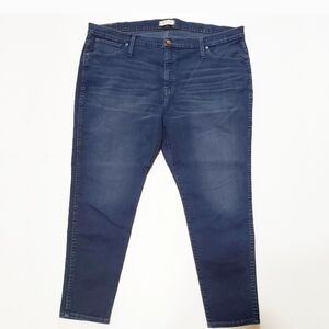 Madewell Blue Ankle Cropped Jeans